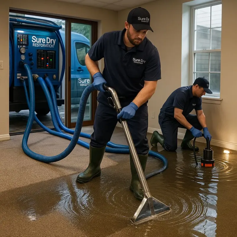 Water Extraction and Removal process in Elsberry, MO
